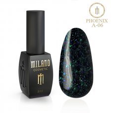 Гель-лак Milano 8ml PHOENIX(Феникс) № A-06